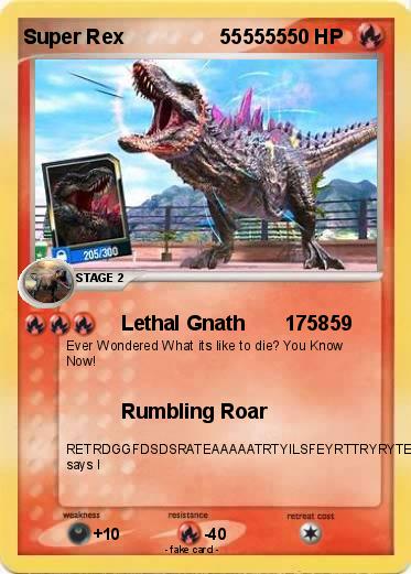 Pokemon Super Rex                 555555