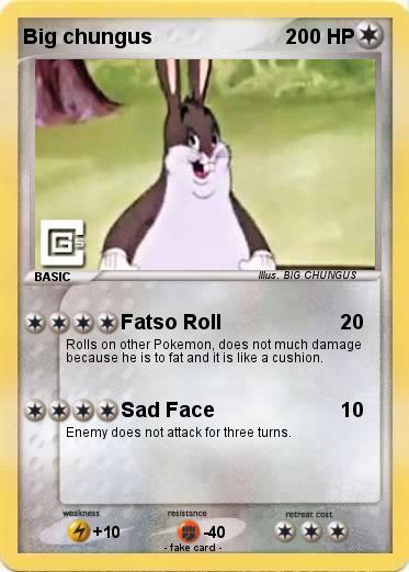 Pokemon Big chungus