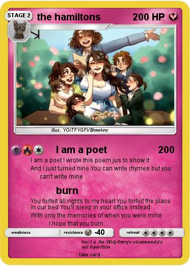 Pokemon the hamiltons