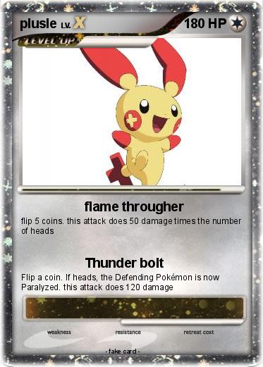 Pokemon plusle