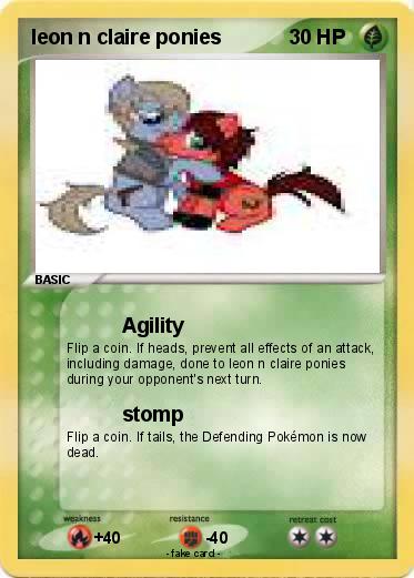 Pokemon leon n claire ponies