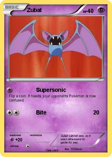 Pokemon Zubat