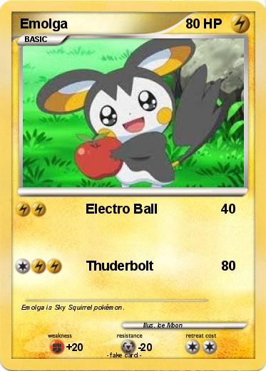 Pokemon Emolga