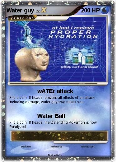 Pokemon Water guy