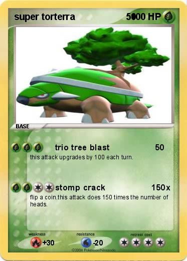 Pokemon super torterra                    50