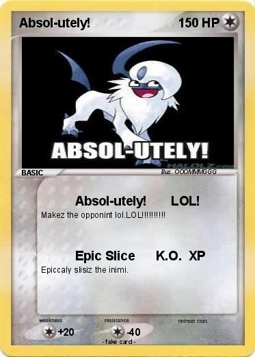 Pokemon Absol-utely!