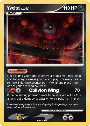 Pokemon Yveltal