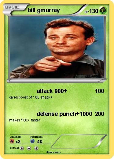 Pokemon bill gmurray