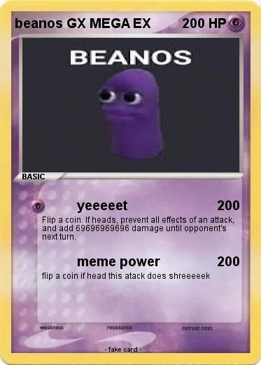 Pokemon beanos GX MEGA EX