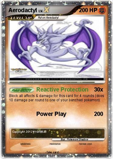 Pokemon Aerodactyl