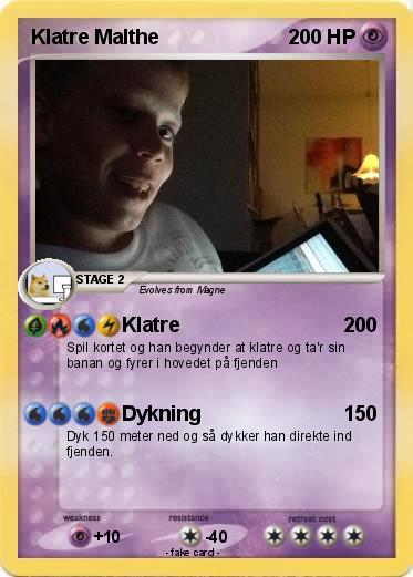 Pokemon Klatre Malthe