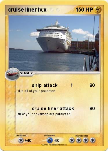 Pokemon cruise liner lv.x