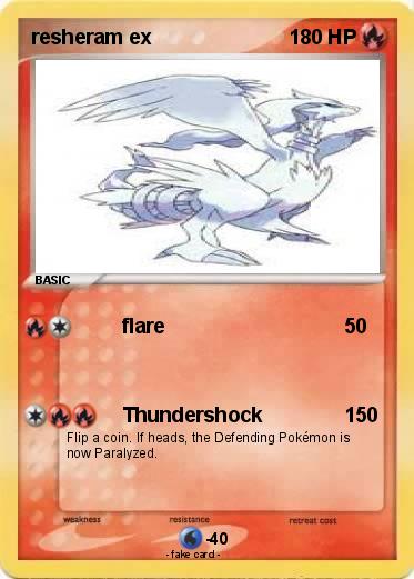 Pokemon resheram ex