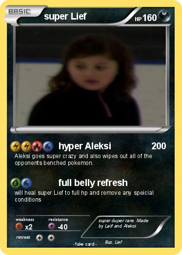 Pokemon super Lief