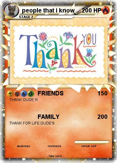 Pokemon people that i know