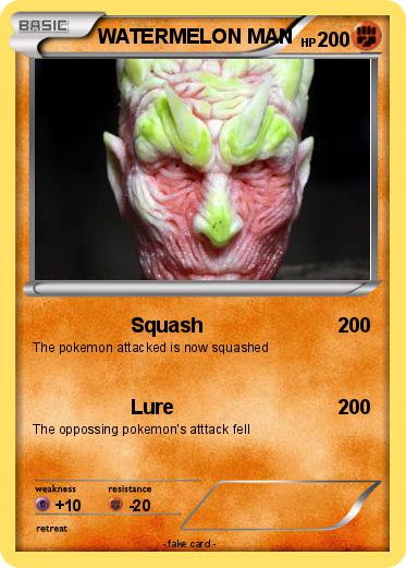 Pokemon WATERMELON MAN