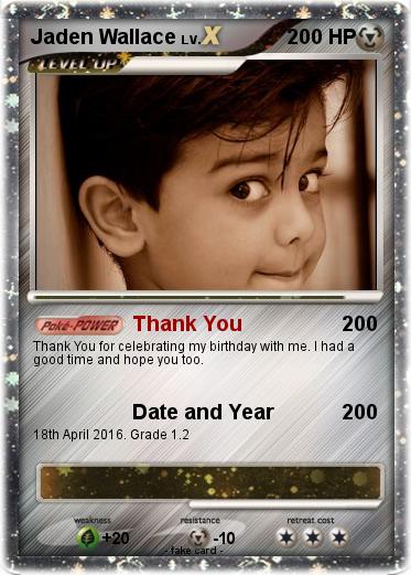 Pokemon Jaden Wallace