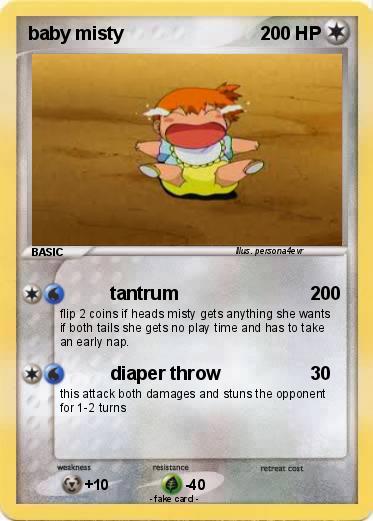 Pokemon baby misty