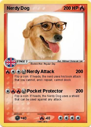 Pokemon Nerdy Dog