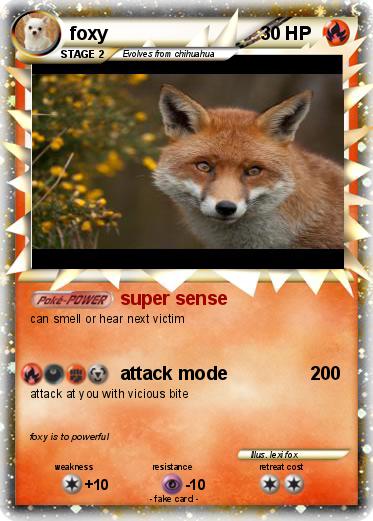 Pokemon foxy