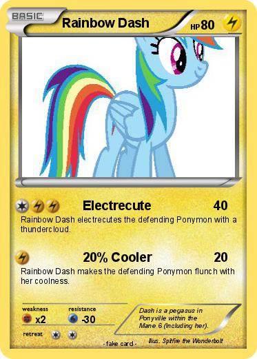 Pokemon Rainbow Dash
