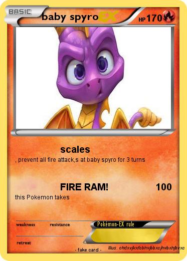 Pokemon baby spyro