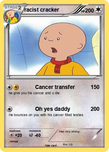 Pokemon racist cracker