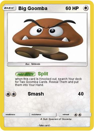 Pokemon Big Goomba