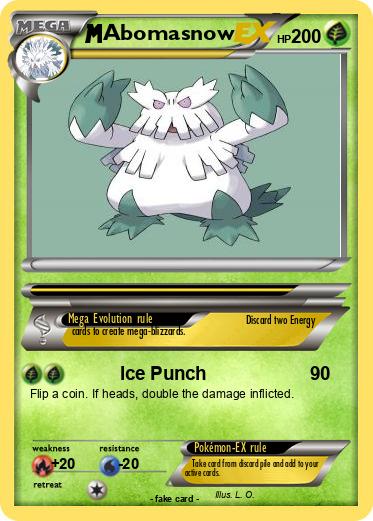 Pokemon Abomasnow