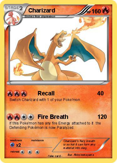 Pokemon Charizard