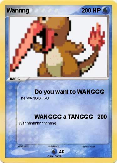 Pokemon Wannng