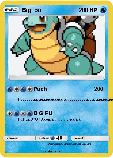 Pokemon Big  pu