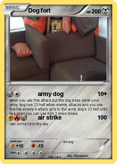 Pokemon Dog fort