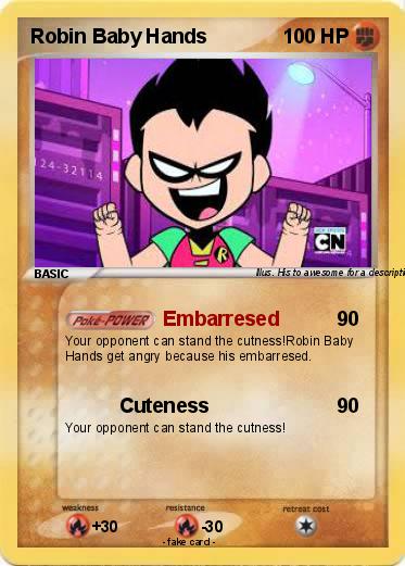 Pokemon Robin Baby Hands