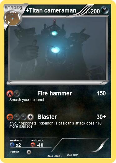 Pokemon +Titan cameraman
