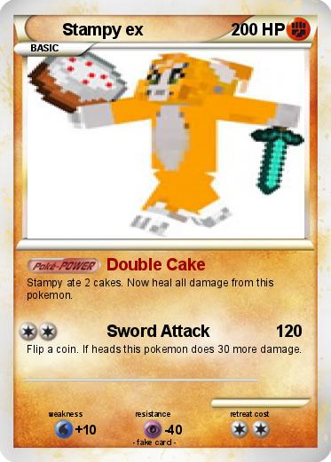 Pokemon Stampy ex