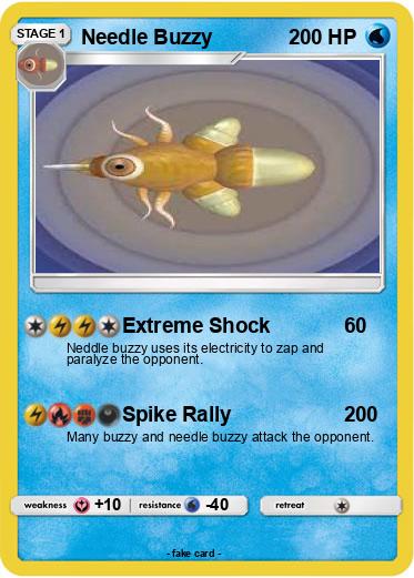 Pokemon Needle Buzzy