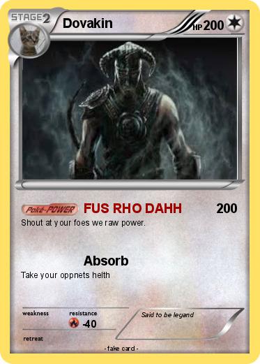 Pokemon Dovakin