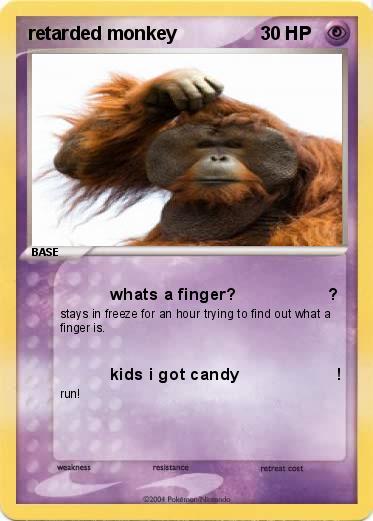 Pokemon retarded monkey      