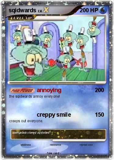Pokemon sqidwards