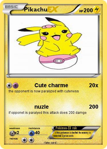Pokemon Pikachu