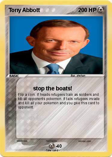 Pokemon Tony Abbott