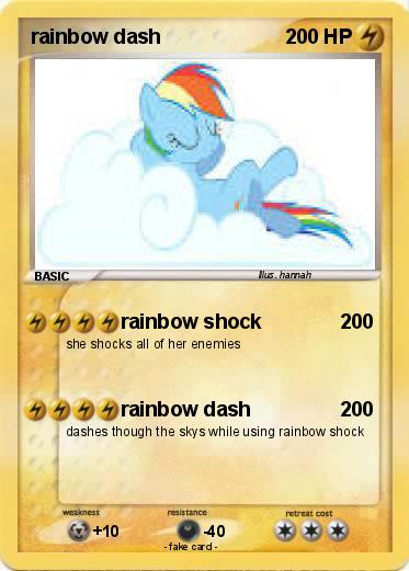 Pokemon rainbow dash
