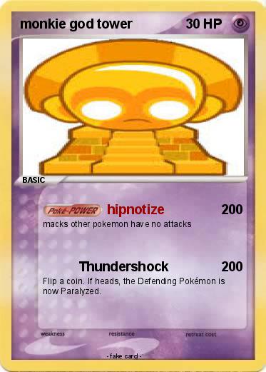 Pokemon monkie god tower