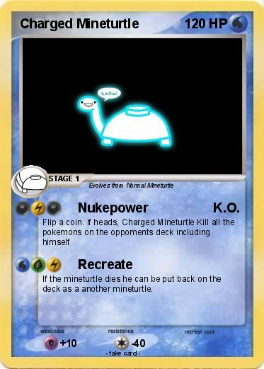 Pokemon Charged Mineturtle