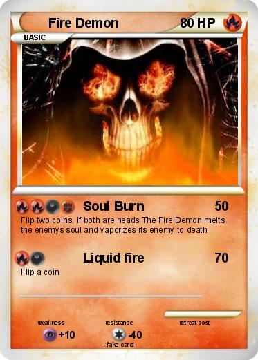 Pokemon Fire Demon