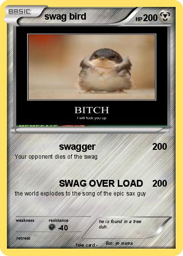 Pokemon swag bird