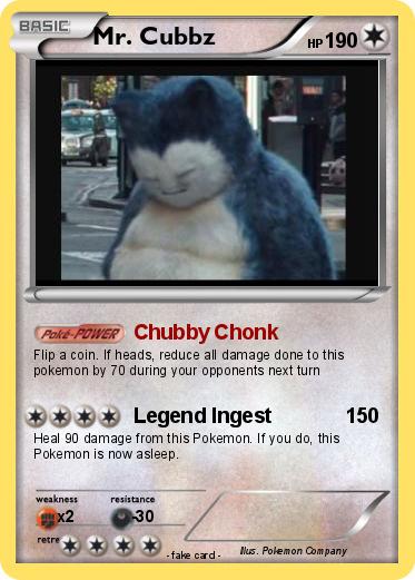 Pokemon Mr. Cubbz