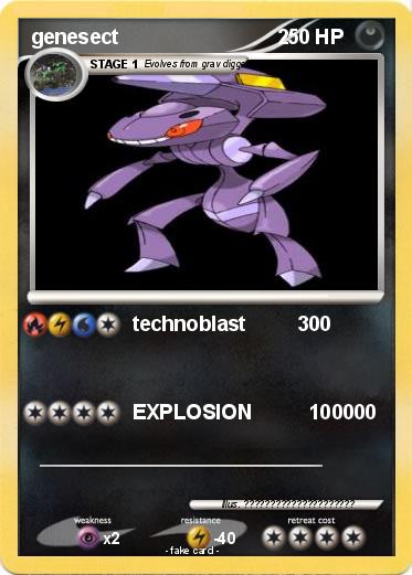 Pokemon genesect                            2