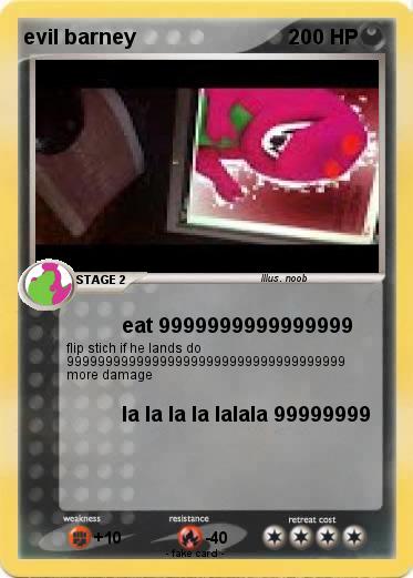 Pokemon evil barney